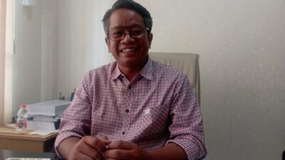 FT. Komisioner KPU Kabupaten Malang Marhaendra Pramudya Mahardika. (MemoX/nif).