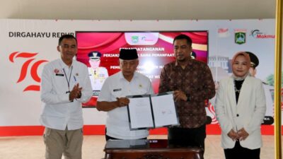 FT. Pemkab Malang melakukan Penandatanganan Perjanjian Kerjasama dengan PT. Sumber Berkat Wisata Pratama. (Istimewa).