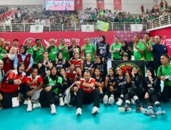 Kapolda Jatim Bawa Tim Voli Putri Jatim Maju Final di PON XXI Medan