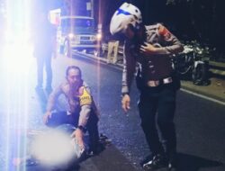 Korban Tabrak Lari di Kalilanang di Evakuasi Langsung Kapolres Batu AKBP Andi