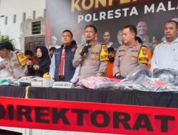 Polresta Malang Kota Ringkus 3 Tersangka Kelompok Palembang Dalam Modus Pecah Ban