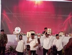 Sanusi-Lathifah Dapat Nomor Urut 1, Gunawan-Umar Dapat Nomor Urut 2 di Pilbup Malang
