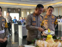 Syukuran HUT Lantas ke-69 di Mapolresta Malang Kota Berlangsung Sederhana