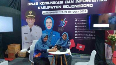 Dinas Kominfo Bojonegoro Ikuti Jatim Digifest 2024, Dorong Pelayanan Publik Digital