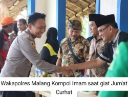 Lewat Jum’at Curhat Polres Malang Ajak Masyarakat Jaga Kamtibmas Pilkada 2024