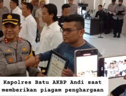 Kapolres Batu : Tertangkapnya Pelaku Penembakan Bukti Nyata Sinergitas Masyarakat dengan Polri