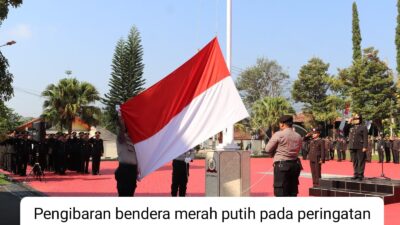 Peringatan Sumpah Pemuda ke-96, di Polres Batu Gaungkan Semangat “Maju Bersama Indonesia Raya”