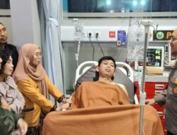 Polres Batu Tangung Biaya Operasi Korban Penembakan Penjual Bakso