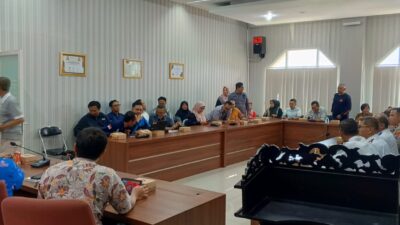 FT. Saat rapat bahas rencana penanganan Jalan Ir. Soekarno -Patimura dan Sultan Agung Kota Batu.