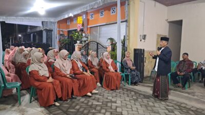 FT. Calon Bupati Malang Nomor Urut Dua Gunawan Wibisono saat menghadiri acara kampanye di Perumahan Sarimadu, Desa Kendalpayak, Kabupaten Malang. (MemoX/nif).