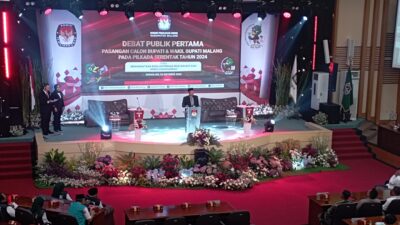 Debat Perdana Bahas Kesejahteraan Masyarakat, Ini Pesan KPU Kabupaten Malang