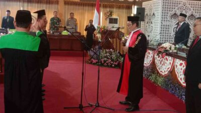 Pelantikan Pimpinan DPRD Nganjuk Periode 2024-2029