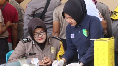 379 Anggota Polres Malang Jalani Rikkes Jelang Pengamanan di TPS di Pilkada 2024