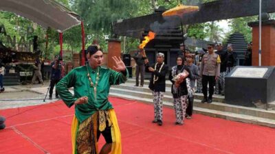 Rangkaian HJB Ke-347, Disbudpar Bojonegoro Gelar Prosesi Pengambilan Api Abadi Kayangan Api