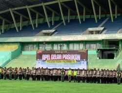 Gelar Apel Pasukan Pengamanan TPS, Seluruh Personel Siap Amankan Pilkada