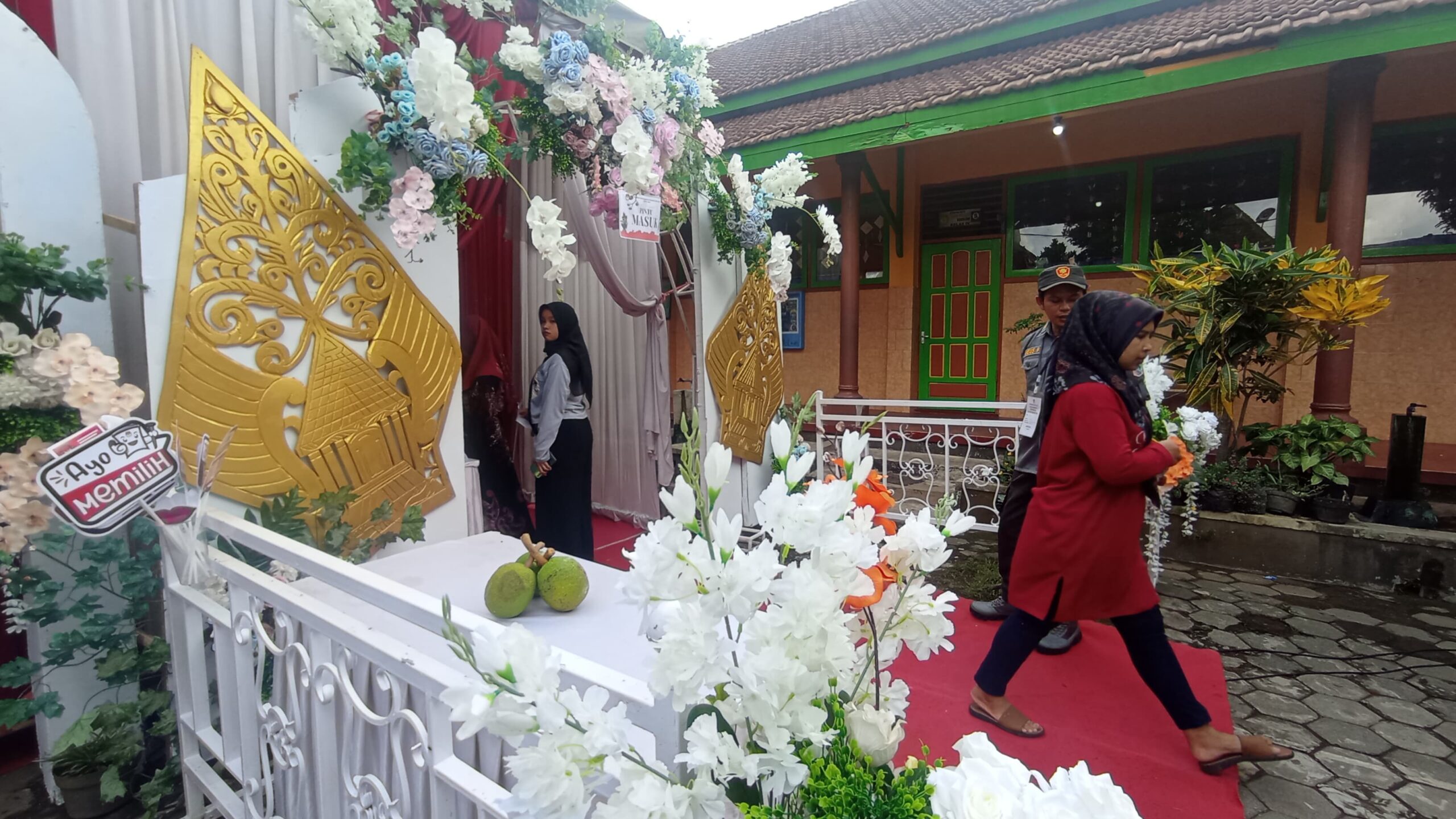 FT. Ilustrasi Tempat Pemungutan Suara (TPS). (MemoX/nif).