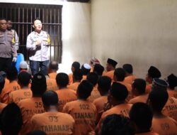 Sambut Tahun Baru 2025, Puluhan Tahanan Polres Malang Diberi Siraman Rohani