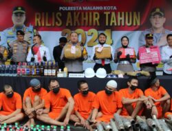 Selama Tahun 2024, Polresta Malang Kota Tindak 25.093 Pelanggaran lalu lintas
