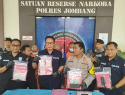 Berani Edarkan Narkoba 3 Pelaku Diringkus Polisi Resor Jombang
