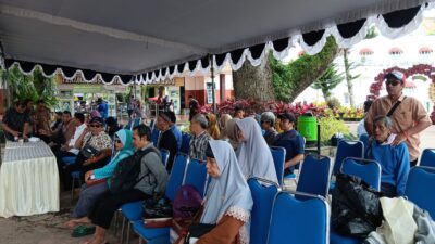 FT. Persatuan Tunanetra Indonesia (Pertuni) Kabupaten Malang saat peringatan Hari Disabilitas Internasional (HDI) 2024.