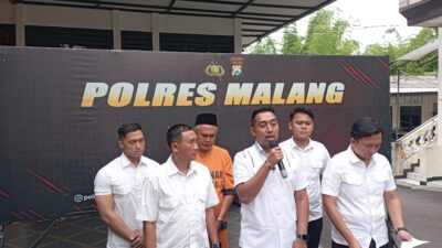 FT. Press release ungkap kasus dugaan Penipuan atau Penggelapan yang dilakukan oleh oknum Kades di Kecamatan Pagak.