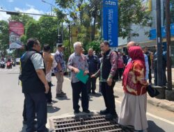 Pj Wali Kota Malang Tinjau Titik Kawasan Proyek Penaganan Banjir di Kota Malang