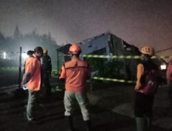 Pondasi Tergerus Air Hujan, Bangunan Villa Manzara Roboh, 6 Orang Terluka