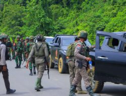 Pastikan Keamanan di Kab Yalimo Papua, Polri-TNI Gelar Patroli Berskala Besar