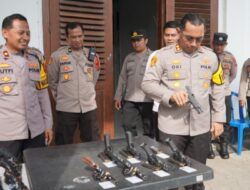 Antisipasi Penyalahgunaan Senpi Kapolres Probolinggo Cek Senpi Anggotanya