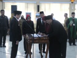 Lantik 152 Pejabat Fungsional, Pj Bupati Bojonegoro Dorong Profesionalitas di Berbagai Bidang