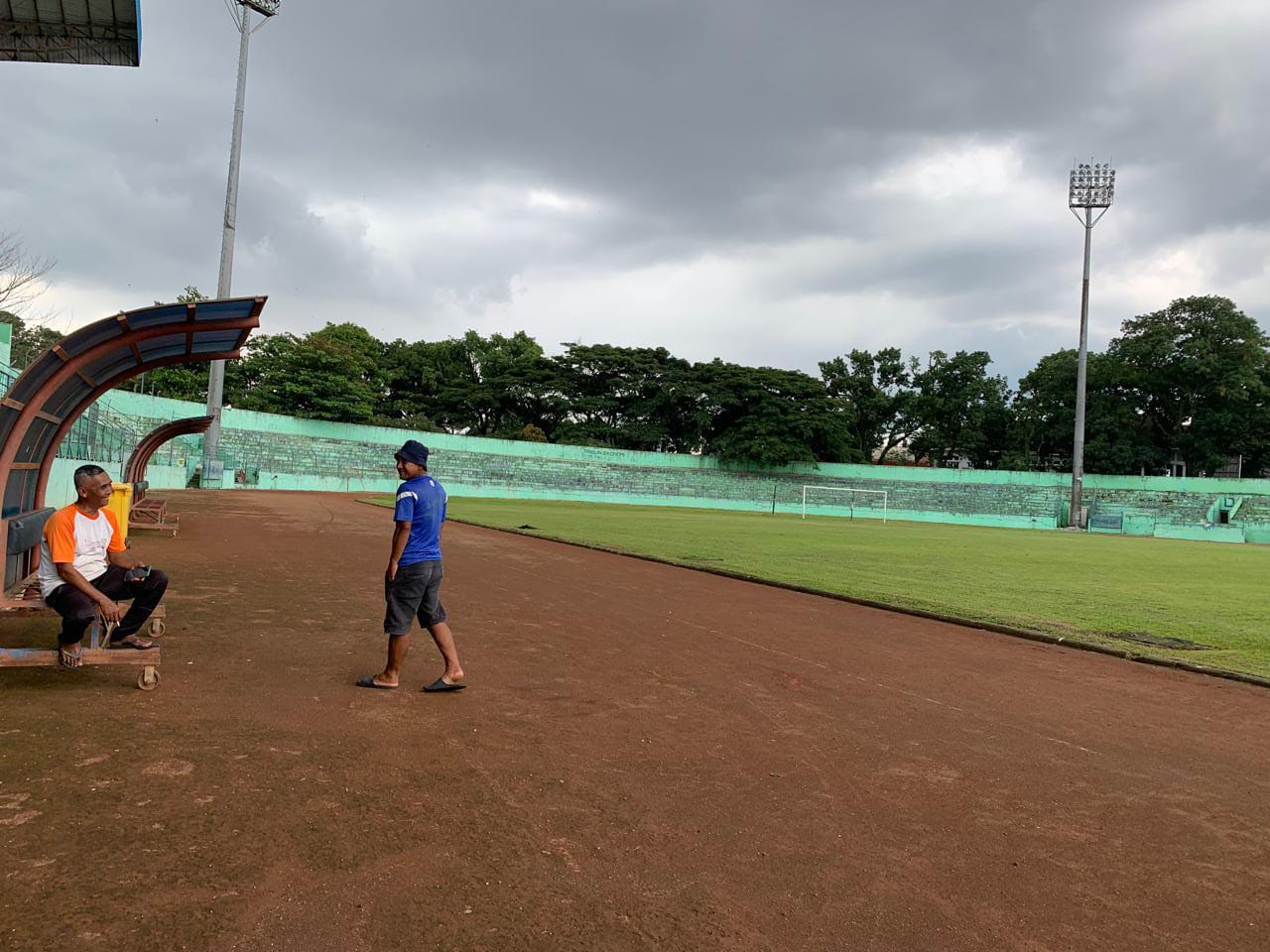 Ft: Stadion Gajayana Kota Malang.(MemoX/fat)