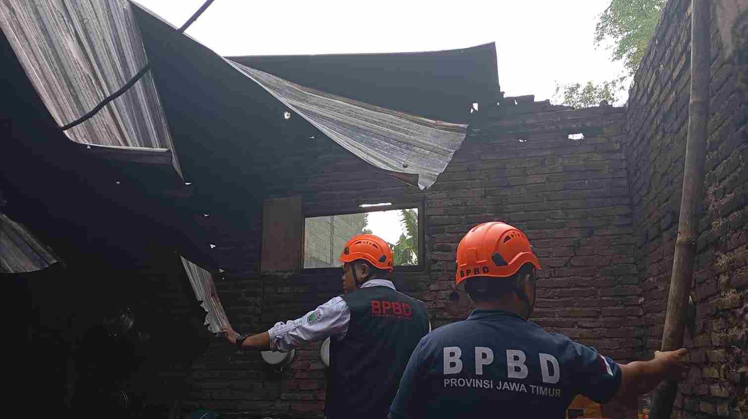 Hujan Disertai Angin, 10 Rumah Di Singosari Malang Atapnya Rusak