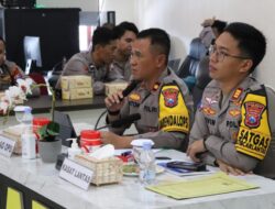 Dalam Rangka Cipkon Kamseltibcarlantas Jelang Ramadan, Polres Batu Gelar Lat Pra Ops Keselamatan Semeru 2025