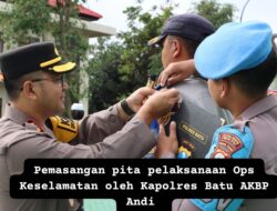 Kapolres Batu Berharap Melalui Ops Keselamatan Tingkat Kedisiplinan Berlalu lintas Juga Meningkat