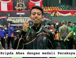 Bripda Afies Polisi Malang Kota Raih Medali Perak dan Perunggu di Kejuaraan Pencak Silat Tingkat Nasional