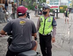 14 Hari Operasi Keselamatan 2025 Polisi Kota Batu Keluarkan 2.489 Teguran Presisi Bagi Pengendara Tidak Mengenakan Helm