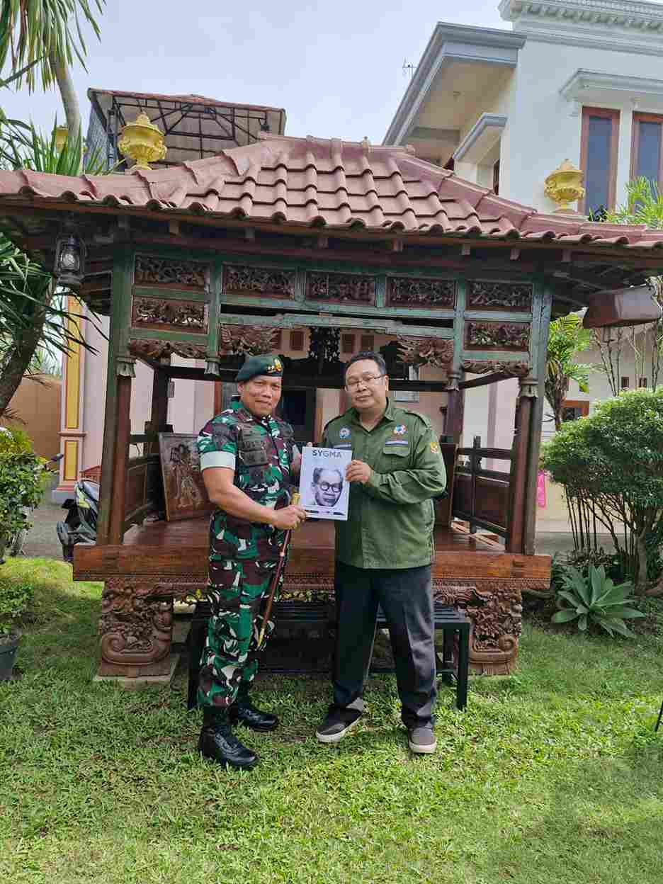 Pangdiv 2 Kostrad Mayjen Susilo Berkunjung ke Grha Yakusa, Bahas Ketahanan Pangan dan Pengelolaan Sampah