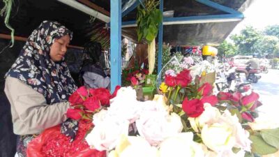 Pedagang Bunga Senyum Lebar Jelang Ramadan, Penjualan Meningkat 75 Persen