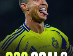 77 Gol Lagi, Cristiano Ronaldo Menuju Rekor 1.000 Gol Sepanjang Karir