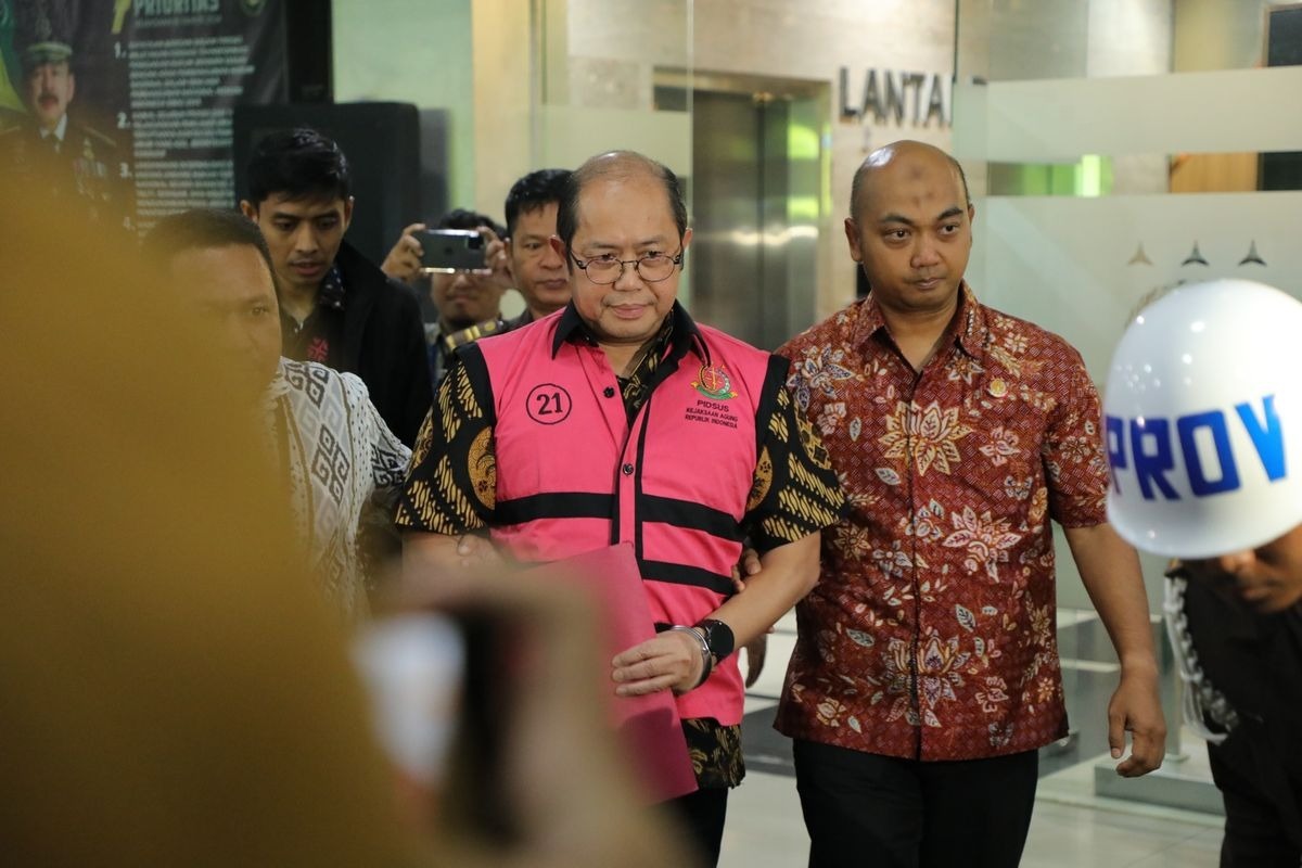 Ft: Dirjen Anggaran Kementerian Keuangan, Isa Rachmatarwata, ditetapkan sebagai tersangka dalam kasus korupsi PT Asuransi Jiwasraya (Persero). (ist.)