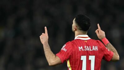 Ft: Mohamed Salah kembali bersinar saat Liverpool bertemu Everton di Goodison Park pada lanjutan Liga Inggris 2024/2025, Kamis (13/2/2025) dini hari WIB.(ist.)