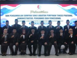 Lantik 123 Pejabat, Pj Bupati Bojonegoro Ingatkan Tantangan yang Lebih Besar dan Berbeda