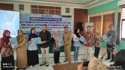 Disnaker Kabupaten Nganjuk Gelar Bimtek untuk Tingkatkan Kualitas LPKS dan BLKK