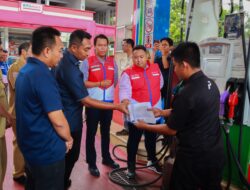 Polres Malang Bersama Pihak Terkait Sidak SPBU, Pastikan Stok BBM Aman