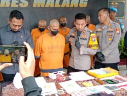 Peras Pengusaha Kopi, 5 Tersangka Mengaku LSM dan Wartawan Ditangkap Polres Malang