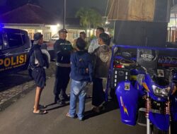 Kembali Polres Malang Amankan Sound System Berlebihan Saat Sahur