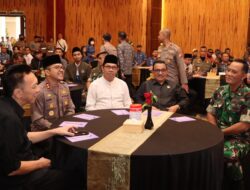 Forkompinda Kota Batu Gelar Rakor Operasi Ketupat Semeru 2025