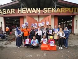 Wali Kota Mojokerto Tinjau Pasar Hewan Sekarputih