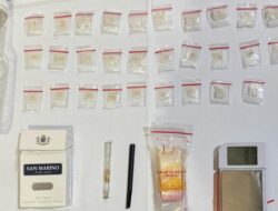 29 Paket Sabu Diamankan Satreskoba Polres Malang Beserta 3 Tersangka