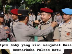 Kasat Reskoba Polres Batu Akhirnya Dimutasi ke Polda Jatim